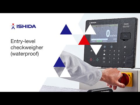 Ishida Checkweigher, IP65 certified. 