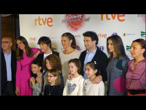 Presentacion MasterChef Junior 3 (Jueces y concursantes)