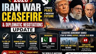 Iran War Ceasefire Explained (2026) | US, Iran & Israel Peace Talks | English Listening Practice