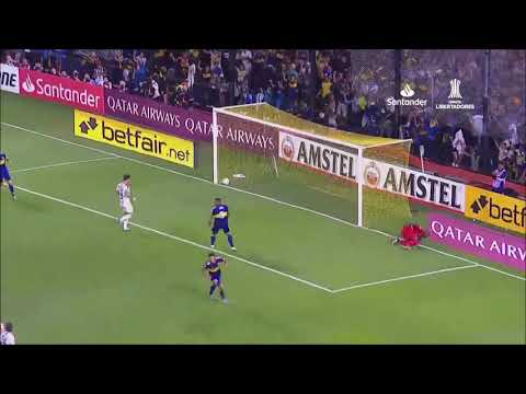 El golazo de Bebelo Reynoso en la goleada de Boca