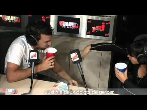 Justin à deux doigts de gerber - C'Cauet sur NRJ