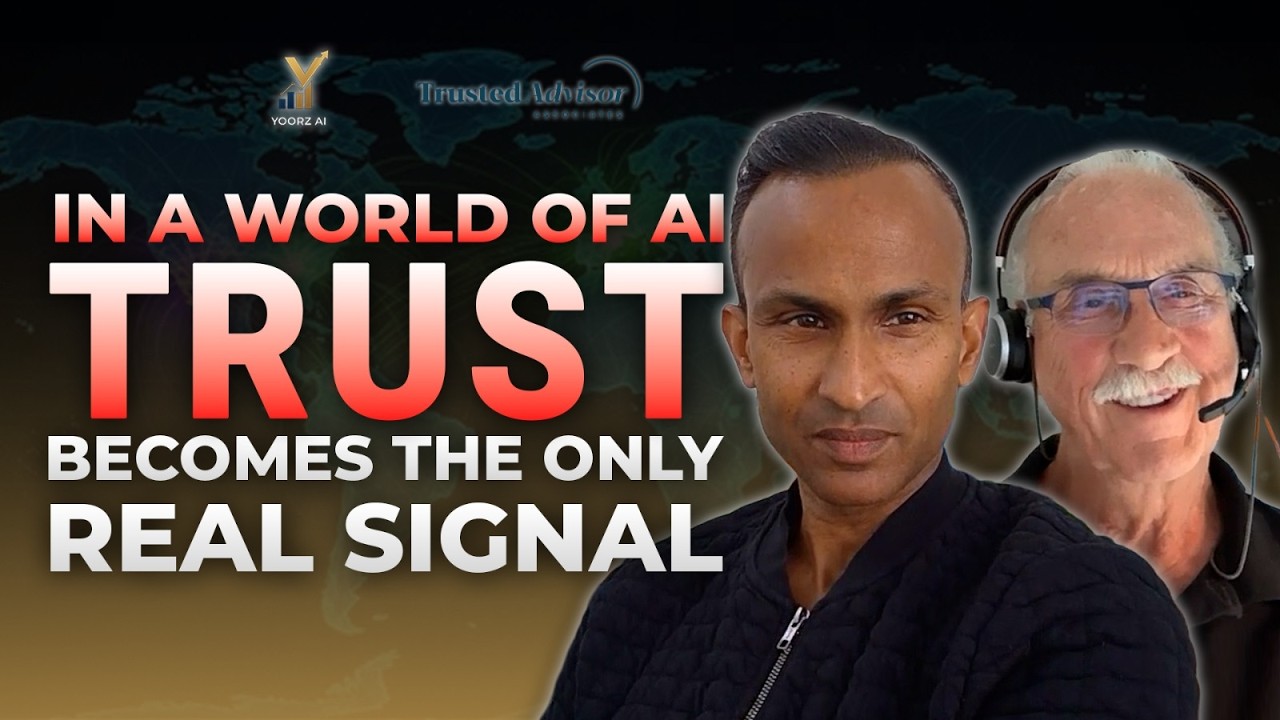 In a world of AI, trust becomes the only real signal