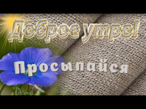 Доброе утро!