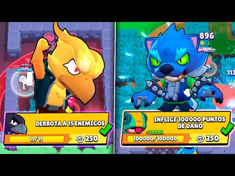 MISIONES LEGENDARIAS en MAPAS LOCOS de BRAWL STARS