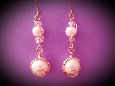 Double Circle Earrings - Cheryl St.Pierre of Majestic Wire Artworks