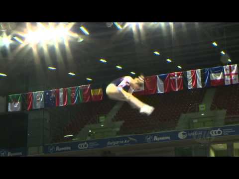 Bryony PAGE (GBR) -- 2013 Trampoline Worlds, Qualifications