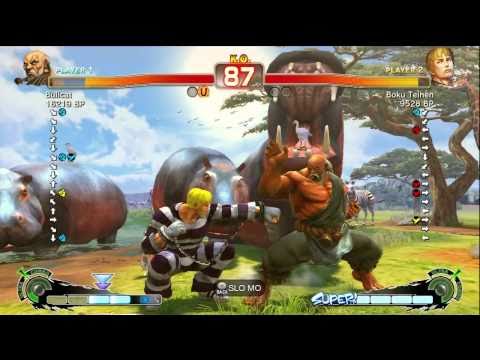 Bullcat [Gouken] vs Boku Teihen [Cody] SSF4 Japanese Online Ranked Matches - TRUE-HD