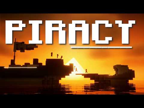 Piracy explained through MINECRAFT