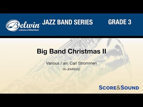 Big Band Christmas II, arr. Carl Strommen - Score & Sound