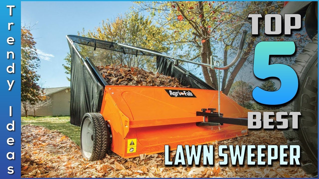 Top 5 Best Lawn Sweepers Review in 2023