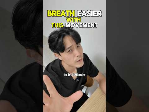 Breathing Difficulty? Fix your Posture