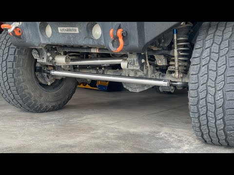 RPM 2.5 Ton Steering Kit JT Mojave install
