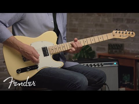 Fender American Performer Telecaster Hum - Aubergine with Rosewood Fingerboard image 8