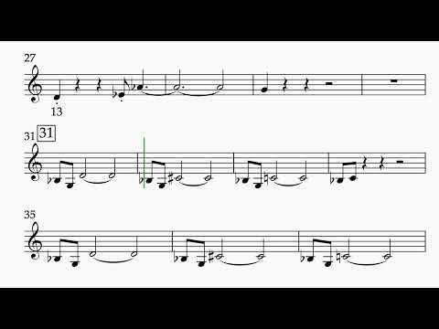 7th Mission Impossible   BASS CLARINET