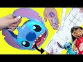 Lilo And Stitch Movie Activity Case With Coloring Stickers Slime With Dolls