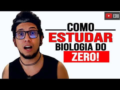 Como ESTUDAR biologia do ZERO (90% não fazem isso) - Patrick Gomes