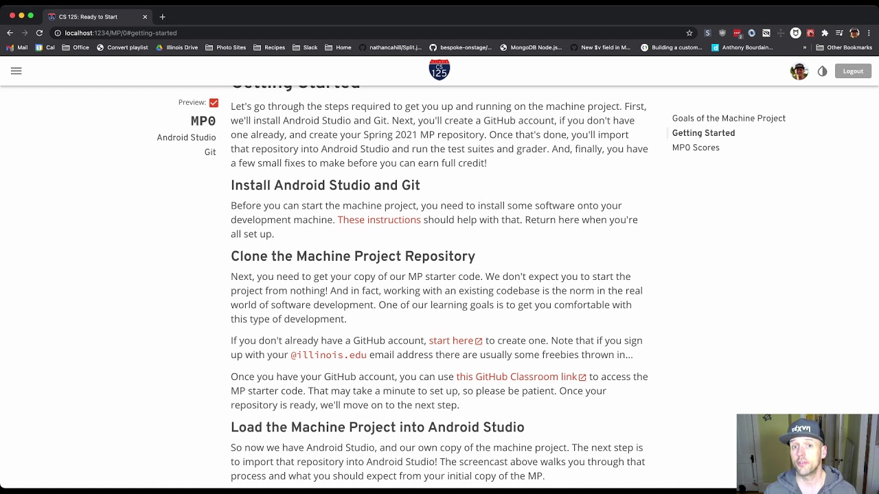 CS 125 Spring 2021 MP0: Cloning the Machine Project