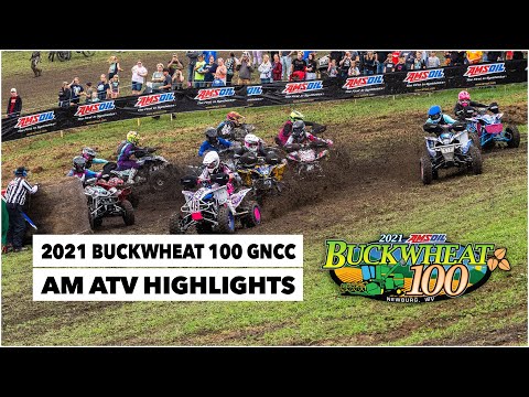 2021 Buckwheat 100 GNCC AM ATV Highlights
