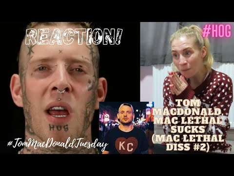 REACTION! Tom MacDonald, Mac Lethal Sucks (Diss Track #2) 🤪😂 #TomMacDonaldTuesday #ALittleMoreOfLisa