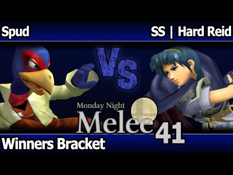 MNM 41 Melee - Spud  (Falco) vs SS | Hard Reid (Marth) - Winners Bracket