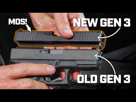 NEW Glock Factory Gen 3 MOS Spare Slides HANDS-ON