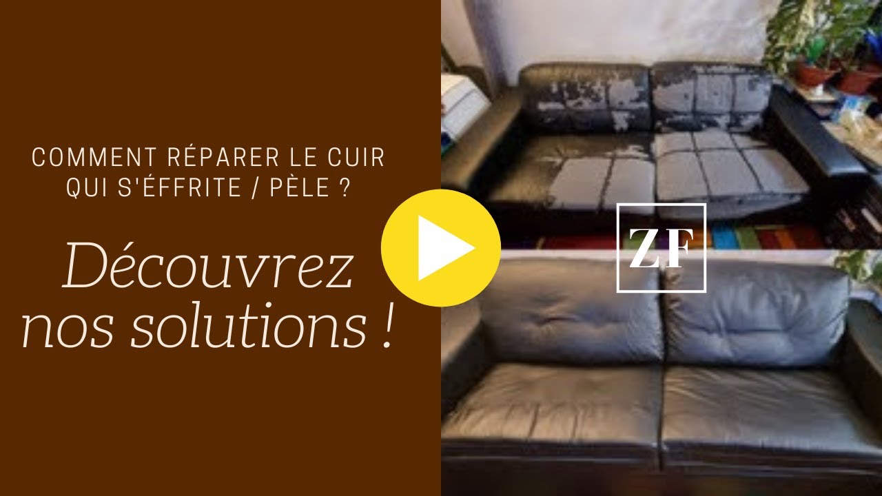 Comment Réparer Un Cuir Qui S'effrite / Pèle    |  ZARTY™