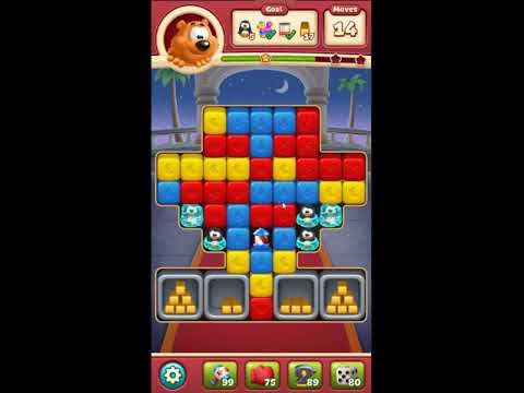 Toon Blast Level 3424 - NO BOOSTERS 🐻🐺🐱 | SKILLGAMING ✔️