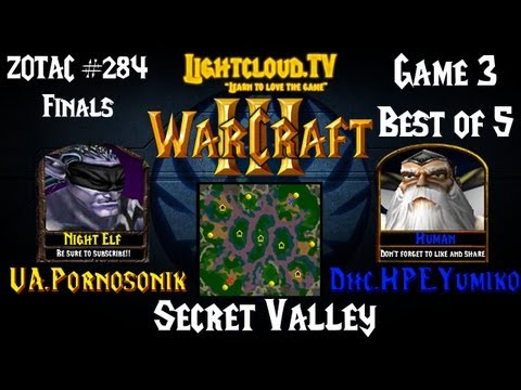 UA.Sonik (NE) VS Dhc.Yumiko (HU) - WC3 G3 - ZOTAC #284 Finals