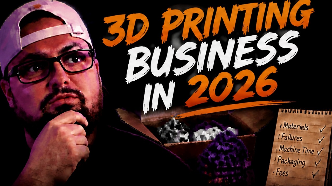 How I'd Start a 3D Printing Business in 2026 (Knowing What I Know Now)