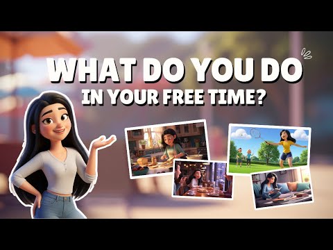 [A2] What do you do in your free time? English Listening & Speaking Practice