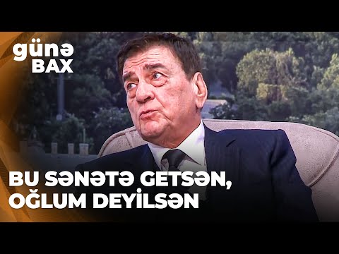 Günə bax | Əməkdar artist Razi Şükürov | Atam müğənni olmağımı istəmirdi