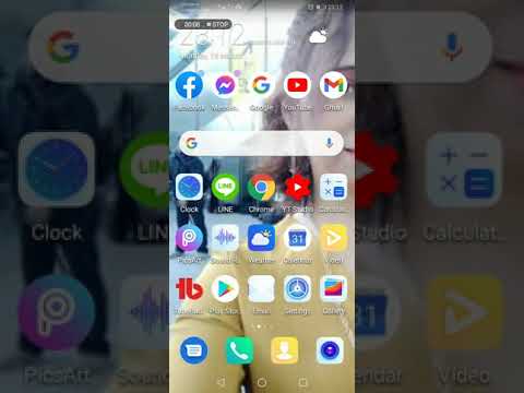 How to change the text size or font size in Huawei