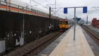 preview picture of video '【日本製】台鐵TEMU2000型・DR1000型・高鐵T700型浮洲駅通過'