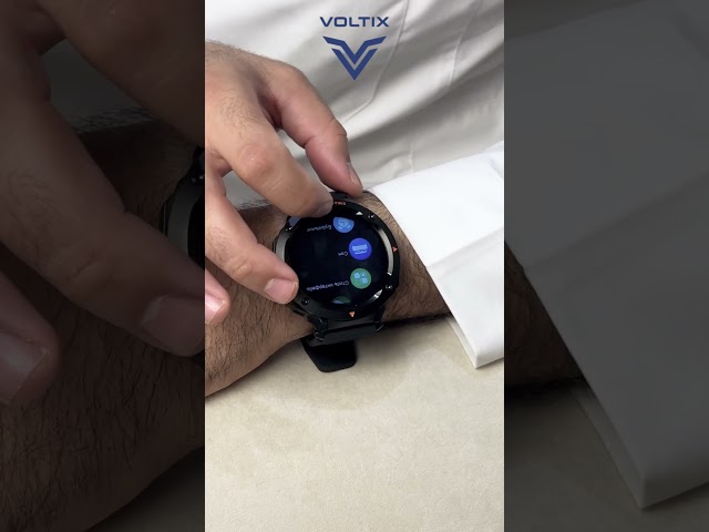 سمارت ووتش شكل دائري مع سماعه
