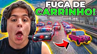 PAULINHO DEU FULGA no MINI CARRO 😱 GTA RP (Modder Clips)