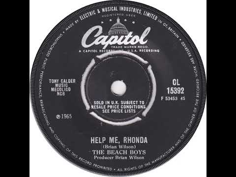 UK New Entry 1965 (144) The Beach Boys - Help Me, Rhonda