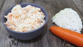 Vinegar coleslaw recipe | sweet coleslaw recipe