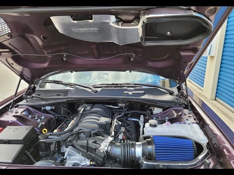 Heat Wrapping the Mopar T/A CAI on my 2020 Dodge Challenger 1320 Scat Pack to Lower Air Intake Temps