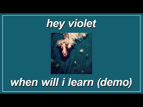 Video thumbnail for When Will I Learn (Demo)