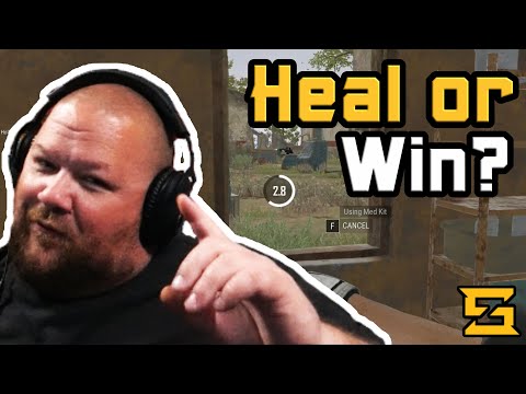 Knowing When To Heal and To Win w/ vsnz and HollywoodBob | PUBG Squad Gameplay