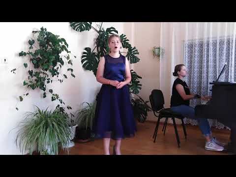С.Гулак-Артемовський. Пісня Оксани 'Ой казала мені мати' із опери 'Запорожець за Дунаєм'
