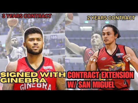 AHANMISI SIGNED WITH GINEBRA | TERRENCE ROMEO CONTRACT EXTENSION WITH SMB