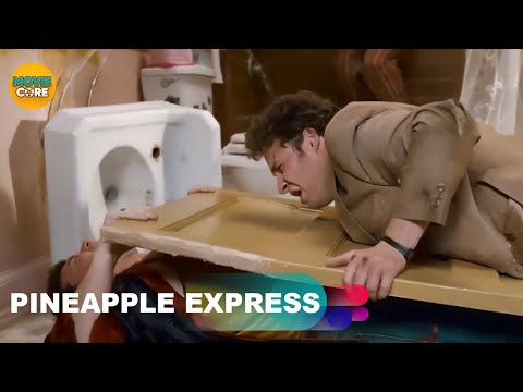 A Fight Breaks Out at Red's House | Pineapple Express | MovieCore