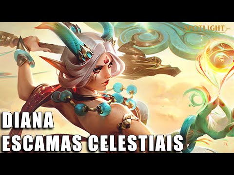 Diana Celestial Scales - League of Legends COMPLETE