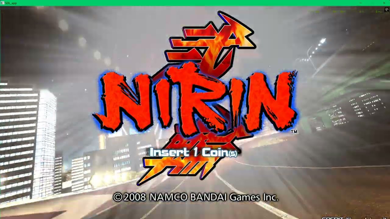 PC ARCADE = NAMCO NIRIN - STREET SPORTS - ALL TIME TRIALS 1-5 TEKNOPARROT 2026 GFX FIXED UK ARCADES
