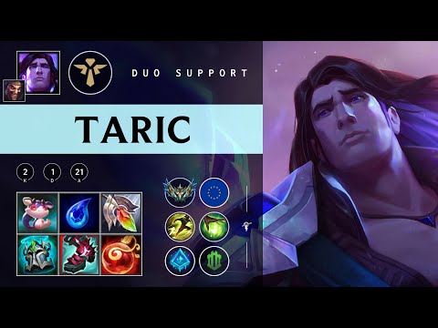 Taric Support vs Lux - EUW Challenger Patch 25.23