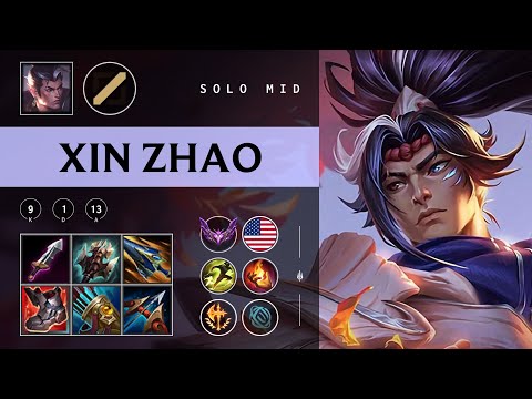 Xin Zhao Mid vs Yasuo - NA Master Patch 25.24