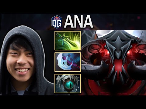 OG.ANA SMURF SHADOW FIEND WITH BUTTERFLY-SKADI - DOTA 2 GAMEPLAY