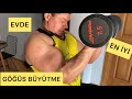 Evde En Iyi Göğüs Büyütme ( sadece dambıl ile )