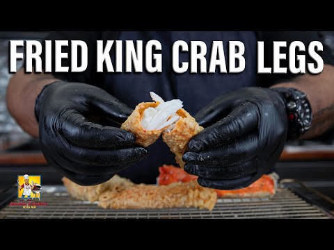 These Fried King Crab Legs are Amazing!